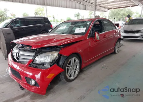 2008 Mercedes-Benz C 350 Sport from USA, damaged, VIN WDDGF56X58R040683